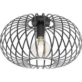 QAZQA Design taklampa svart 39 cm - Johanna