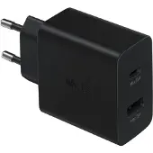 Samsung 35W PD StrömadapterDuo (USB-C, USB-A) Väggladdare bulk -Svart