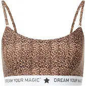 Magic bodyfashion Behå 'Dream Your MAGIC' brun / ljusbrun / svart / vit
