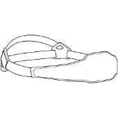 Petzl huvudband Swift reservdel, SWIFT HEADBAND