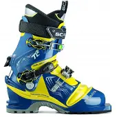 Scarpa - Telemark - T2 Eco True Blue Acid Green för UnisexAluminium - Storlek 45 - Blå