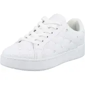 GUESS Dam Reea Sneaker med Logotypapplikation
