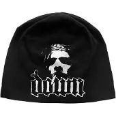Ginza.se Down: Unisex Beanie Hat/Logo/Face (Black)