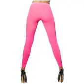 Smiffys Leggings Neon Rosa - One size