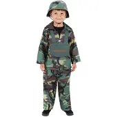 Smiffys Soldat Barn Maskeraddräkt - Medium