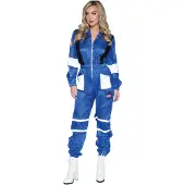 Leg avenue Kvinnlig Astronaut Deluxe Maskeraddräkt - X-Large