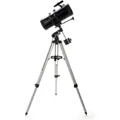 Celestron PowerSeeker 127EQ, Svart, Gjuten aluminium