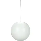 Dyberg Larsen Glas pendellampa Café Opal, dimbar, Vitt / opal, Vardagsrum / matsal, Glas, Pendellampa