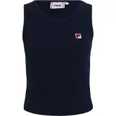 FILA Topp - Cropped - Rib - Marinblå - - 16-18 år (176-188) - Linne