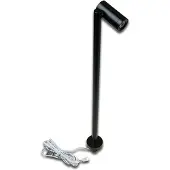 Hera Spotlight LED mono spot 3 W, svart, 4 000 K Mono, dimbar, Svart, Aluminium / grå / zink, LED-taklampa
