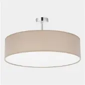 TK Lighting Taklampa Rondo , dimbar, Creme / bärnsten, Sovrum, Textil / tyger / siden, Modern, Taklampa