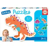 Educa Baby Puzzles 5 pcs Dinosaurs