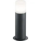 TRIO Lighting Pollare Hoosic, Svart, Aluminium / grå / zink, Modern, Utomhuslampa