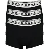 BOSS Boxershorts svart / vit