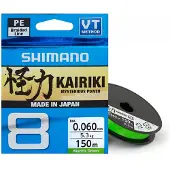 Shimano Kairiki 8 Mantis Green 300 m flätlina
