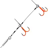K.P Baits Stinger färdig rigg med UV-krok