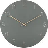 Karlsson Charm Engraved Numbers KA5762GR väggklocka 40 cm