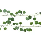SmartaSaker USB-driven ljusslinga med gröna blad, Murgröna