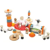 Tender Leaf Toys Träleksaker - Rymdbas - Expedition till Mars - - One Size - Leksaker