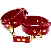 Taboom Bondage in Luxury Ankelbojor - Röd - Röd
