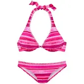 Buffalo Bikini rosa / vit