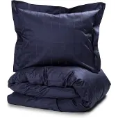 Kosta Linnewäfveri Bäddset 150x210 Liverpool Satin, Marin
