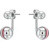 Tommy Hilfiger [] Damhalsband med hjärtformad flagga 2780438