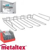 Metaltex Mycrystal Glasklädhängare 38x26x7 Cm