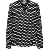 Kaffe Blus 'Leah' svart / vit