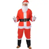 Koop Jultomtens Dräkt 9 Delar Lyx