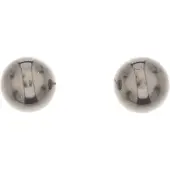 Silver Bar titan kulor 5 mm örhängen 8159