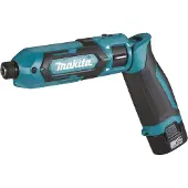 Makita Slagskruvdragare TD022DSJ; 7,2 V; 2x1,5 Ah batt.
