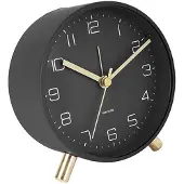 Karlsson Lofty 11 cm svart väckarklocka KA5752BK