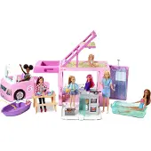 Barbie 3-in-1 DreamCamper Vehicle and Accessories