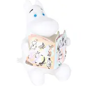 Adlibris Mjukis 25 cm med Bok Mumin