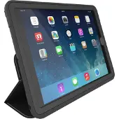 Zagg Rugged Messenger Case - Skyddsfodral för surfplatta - robust - silikon - träkol - 10.2 - för Apple 10.2-inch iPad (7:e generation, 8:e generation, 9:e generation)