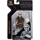 Hasbro STAR WARS The Black Series Archive Han Solo (Hoth) 6-Inch Figur för åldrar 4 och uppåt