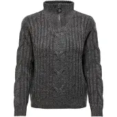 JDY Tröja 'JDYAndrea' antracit