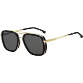 HUGO BOSS Aviator för herrar Svart Guld Grå 90041091