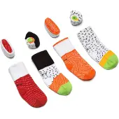Dooky Strumpor - Sushi strumpor - 4-pack - - One Size - Strumpor