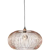 QAZQA Industriell pendellampa koppar 49 cm - Finn