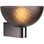 Kartell Design vägglampa Fata, Aluminium / grå / zink, Vardagsrum / matsal, Syntetmaterial, Design, Vägglampa, vägglampa inomhus