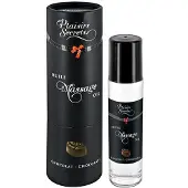 Plaisir Secret Gourmet massageolja - Choklad TU transparent