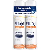Etiaxil Déodorant - Etiaxil - Douceur 48h - Lot de 2 x 150ml - Peau sensible - Sans sels d'aluminium