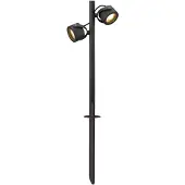 SLV Pollare uthomus SITRA, Svart, Glas, Modern, Utomhuslampa