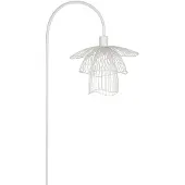 Forestier Design golvlampa Papillon XS, Vitt / opal, Vardagsrum / matsal, Metall, Design, Golvlampa