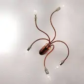 Orion Taklampa BRAZONA, dimbar, Koppar, Vardagsrum / matsal, Koppar, Modern, Taklampa