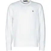Ralph Lauren för män. 710766772009 Vit RL fleecetröja (XL), Casual, Bomull