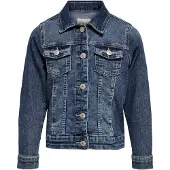 ONLY Jeansjacka - Noos - KonSara - Medium+ Blue Denim - - 6 år (116) - Jeansjackor