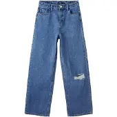 LMTD Jeans - Noos - NlfNoizza - Medium+ Blue Denim - - 16 år (176) - Jeans